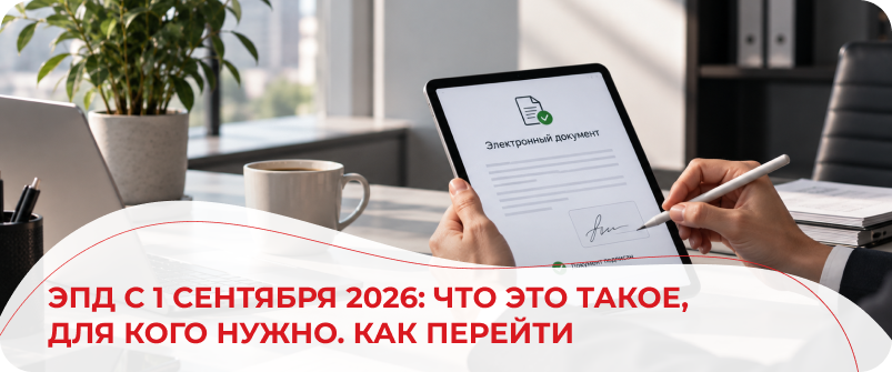 ЭПД с 1 сентября 2026: что это такое, для кого нужно, как перейти