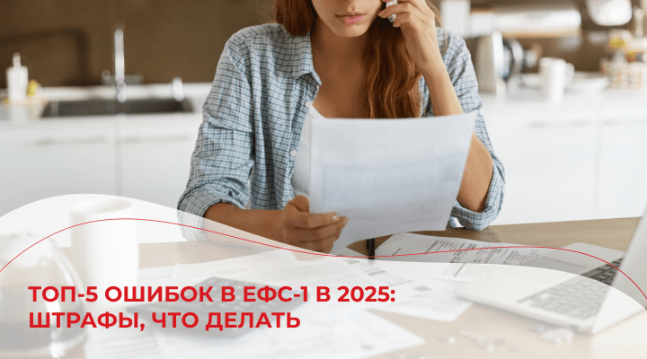 Ошибки в ЕФС-1 и их исправление в 2025 году