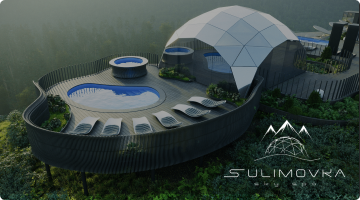 Спа-комплексе Sulimovka SkySpa 